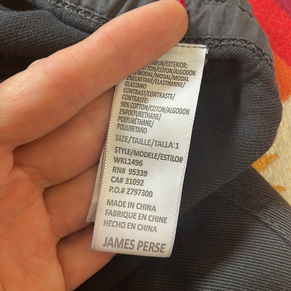 James Perse Super Soft Twill Pants - Picture 9 of 11